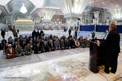 مراسم تجدید میثاق جامعه قرآنی با امام راحل (ره)