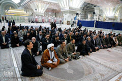 مراسم تجدید میثاق جامعه قرآنی با امام راحل (ره)