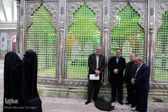 مراسم تجدید میثاق جامعه قرآنی با امام راحل (ره)