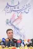 مسعود نجفی در نشست خبری سی و ششمین جشنواره فیلم فجر