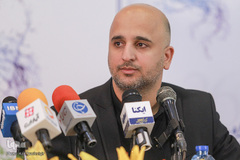 مسعود نجفی در نشست خبری سی و ششمین جشنواره فیلم فجر