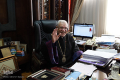 اسقف اعظم «سیبوه سرکیسیان» خلیفه‌ی ارامنه‌ی تهران