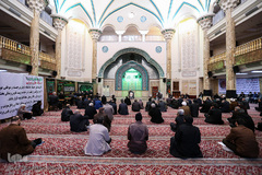 مراسم بزرگداشت چهلمین روز درگذشت آیت الله حائری شیرازی