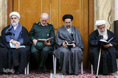 مراسم بزرگداشت چهلمین روز درگذشت آیت الله حائری شیرازی