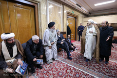 مراسم بزرگداشت چهلمین روز درگذشت آیت الله حائری شیرازی