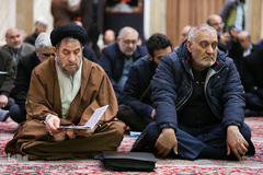 مراسم بزرگداشت چهلمین روز درگذشت آیت الله حائری شیرازی