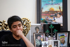 امیر حسین ارغوانی، فرزند شهید مدافع حرم «تقی ارغوانی»