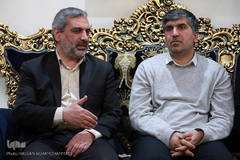 دیدار هفتگی نمایندگان جامعه قرآنی با خانواده شهید مدافع حرم «تقی ارغوانی»