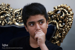 امیر حسین ارغوانی، فرزند شهید مدافع حرم «تقی ارغوانی»