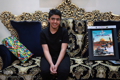 امیر حسین ارغوانی، فرزند شهید مدافع حرم «تقی ارغوانی»