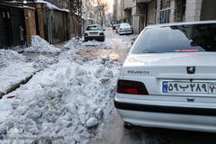 تهران چهار روز پس از بحران بارش برف 
