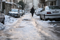 تهران چهار روز پس از بحران بارش برف 