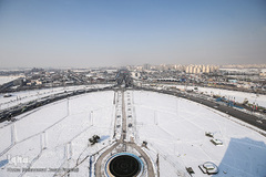 تهران چهار روز پس از بحران بارش برف 