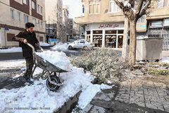 تهران چهار روز پس از بحران بارش برف 