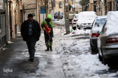 تهران چهار روز پس از بحران بارش برف 