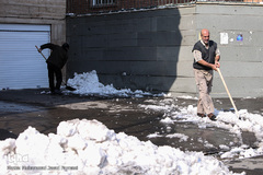 تهران چهار روز پس از بحران بارش برف 