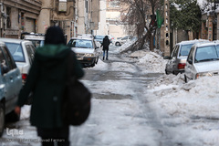 تهران چهار روز پس از بحران بارش برف 