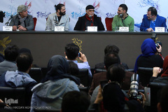 نشست خبری فیلم سینمایی بمب، یک عاشقانه 