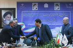  مراسم امضای تفاهم نامه ساخت هزار مدرسه دوم برکت