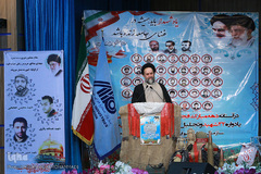 حجت الاسلام حسینی، رییس عقیدتی سیاسی سازمان صنایع هوایی