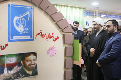 مراسم افتتاحیه نمایشگاه‌های مدرسه انقلاب 