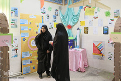 مراسم افتتاحیه نمایشگاه‌های مدرسه انقلاب 