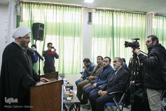 مراسم افتتاحیه نمایشگاه‌های مدرسه انقلاب 