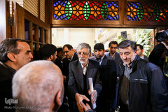 غلامعلی حداد عادل در مراسم بزرگداشت زنده یاد رضا مقدسی 