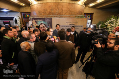 سیدحسن قاضی زاده هاشمی، وزیر بهداشت در مراسم بزرگداشت زنده یاد رضا مقدسی 