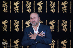 حمید فرخ نژاد در مراسم اکران فیلم لاتاری