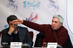 ابراهیم حاتمی کیا در نشست خبری فیلم به وقت شام