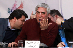 ابراهیم حاتمی کیا در نشست خبری فیلم به وقت شام