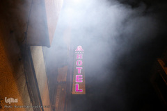 شب دوم اطفای حریق ساختمان برق حرارتی وزارت نیرو