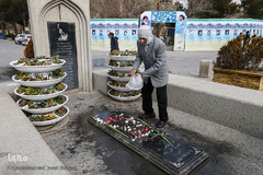 آئین غبار روبی مزار شهدای انقلاب اسلامی 