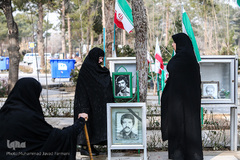 آئین غبار روبی مزار شهدای انقلاب اسلامی 