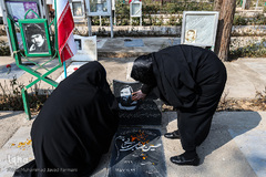 آئین غبار روبی مزار شهدای انقلاب اسلامی 