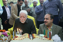 جشن تولد هوشنگ بادپا پیشکسوت قرآنی