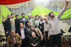 جشن تولد هوشنگ بادپا پیشکسوت قرآنی