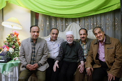 جشن تولد هوشنگ بادپا پیشکسوت قرآنی