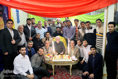 جشن تولد هوشنگ بادپا پیشکسوت قرآنی