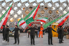 نمایش خیابانی راه ناتمام به مناسب ایام الله دهه فجر