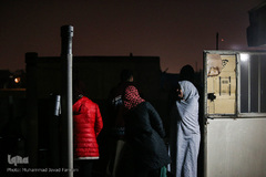 نورافشانی و بانگ تکبیر (الله اکبر) در شب پیروزی انقلاب اسلامی