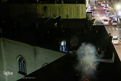 نورافشانی و بانگ تکبیر (الله اکبر) در شب پیروزی انقلاب اسلامی