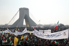 مراسم گرامیداشت سی و نهمین سالگرد پیروزی انقلاب اسلامی در میدان آزادی