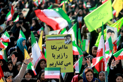 مراسم گرامیداشت سی و نهمین سالگرد پیروزی انقلاب اسلامی در میدان آزادی
