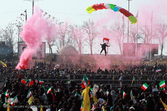 مراسم گرامیداشت سی و نهمین سالگرد پیروزی انقلاب اسلامی در میدان آزادی