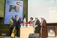 آیین تودیع و معارفه حضرت آیت الله حسن عالمی و حضرت حجت الاسلام والمسلمین سید رضا تقوی
