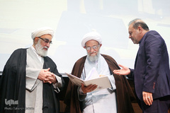 آیین تودیع و معارفه حضرت آیت الله حسن عالمی و حضرت حجت الاسلام والمسلمین سید رضا تقوی
