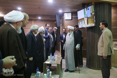 آیین تودیع و معارفه حضرت آیت الله حسن عالمی و حضرت حجت الاسلام والمسلمین سید رضا تقوی
