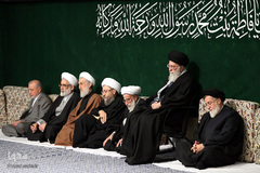 اولین شب سوگواری شهادت حضرت فاطمه‌زهرا(س) در حسینیه امام خمینی (ره)